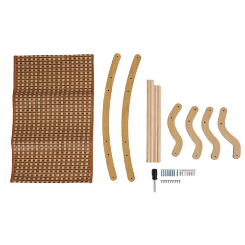 HEEPDD Holzkatze Hängemattenbett, Erhöhte Katzenliege Holz Rattan Atmungsaktives Haustierbett Möbelkühlmatte für Kleine Hunde mit Abnehmbarem Waschungsdesign HEEPDD Holzkatze Hängemattenbett, Erhöhte Katzenliege Holz Rattan Atmungsaktives Haustierbett Möbelkühlmatte für Kleine Hunde mit Abnehmbarem Waschungsdesign von HEEPDD