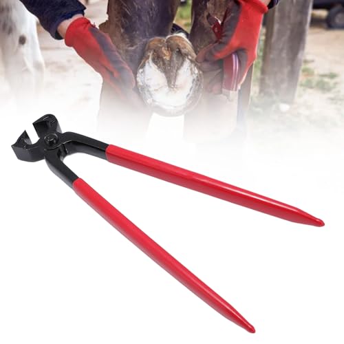 HEEPDD Horse Hoof Nipper, bequemer Griff, Mehrzweck-Trimmer, Werkzeug aus Stahl und Silikon, Viehschneider, Schafe, Esel, Bauernhöfe und Ställe, greift Fremdkörper HEEPDD Horse Hoof Nipper, bequemer Griff, Mehrzweck-Trimmer, Werkzeug aus Stahl und Silikon, Viehschneider, Schafe, Esel, Bauernhöfe und Ställe, greift Fremdkörper von HEEPDD