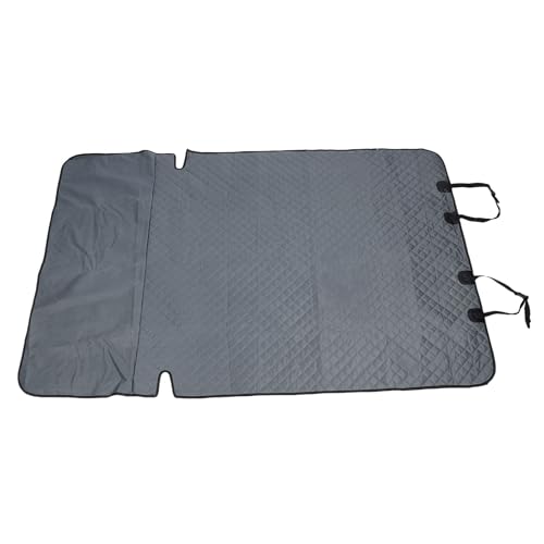 HEEPDD Hund SUV Cargo Liner, Haustier -Autositzabdeckung Wassersicheres Oxford -Stoff -Stoff -Design Schützt vor Verschüttungen Pelzkratzer mit Einfacher Installation für die Reise (Grey) von HEEPDD