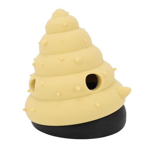 HEEPDD Hundebehandlungsabgabe -Puzzlespielzeug, Spielzeug Feeder -Spielzeug Interaktives Kauen für Welpen mit Muschelform Silikondesign, um Angst und übermäßiges Essen zu Reduzieren, und das Puzzle von HEEPDD