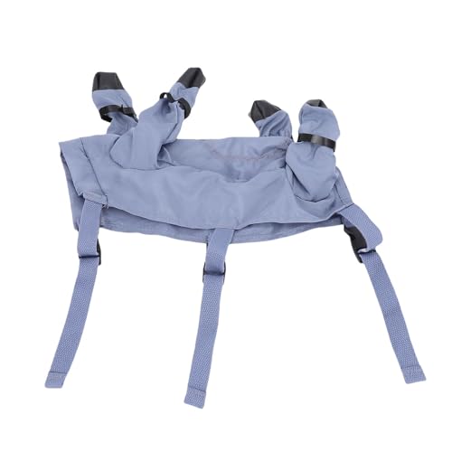 HEEPDD Hundestiefel Leggings Set, Wetterfeste Verstellbare Hundehose mit Nicht überrutschenden Sohle -Beschützern Zum Wandern Schnee Regen Im Freien Outdoor -Aktivitäten (M) von HEEPDD
