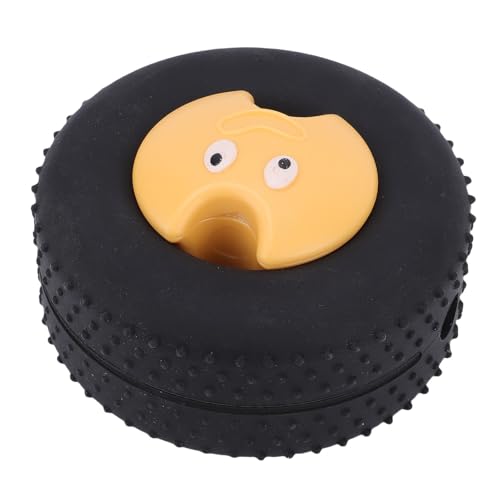 HEEPDD Interaktive Behandlungshundespielzeug, Puzzle -Reifen -Design Langsamer Feeder für Zuhause mit Silikonmaterial für Portionskontrolle und Angstlinderung von HEEPDD