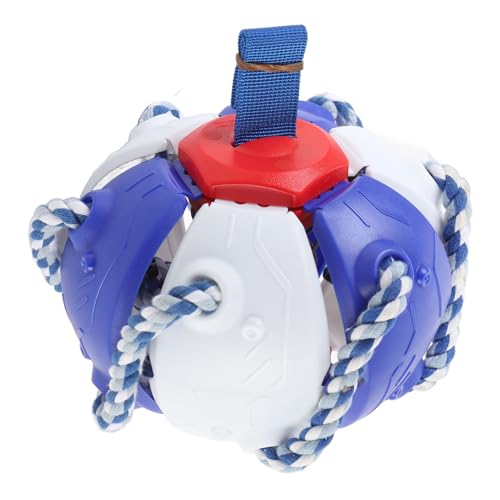 HEEPDD Interaktive Outdoor -Hundespielzeug, Fliegender Untertassenball für Hunde Tragen Widerstehen Hundescheibenspielzeughunde Fußball -Haustier -Intelligenz -Training Spielzeug für HEEPDD Interaktive Outdoor -Hundespielzeug, Fliegender Untertassenball für Hunde Tragen Widerstehen Hundescheibenspielzeughunde Fußball -Haustier -Intelligenz -Training Spielzeug für von HEEPDD