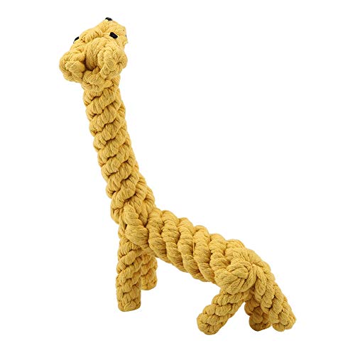 HEEPDD Hund Kauen Spielzeug, Baumwollseil Nette Giraffe Design Hunde Kauen Spielzeug Haustier Biss Resistant Zähne Reinigung Interaktives Training Zeug für kleinen mittleren Hund HEEPDD Hund Kauen Spielzeug, Baumwollseil Nette Giraffe Design Hunde Kauen Spielzeug Haustier Biss Resistant Zähne Reinigung Interaktives Training Zeug für kleinen mittleren Hund von HEEPDD