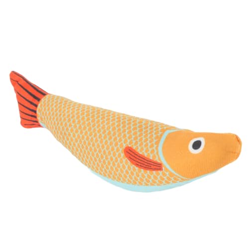 HEEPDD Katzenspielzeug Saucy Fish, Interaktives Katzenminze-Spielzeug mit Knistergeräuschen für den Innenbereich, Zubehör für Kätzchen-Übungen, Lebensechte Meeresfischform, Kau- und HEEPDD Katzenspielzeug Saucy Fish, Interaktives Katzenminze-Spielzeug mit Knistergeräuschen für den Innenbereich, Zubehör für Kätzchen-Übungen, Lebensechte Meeresfischform, Kau- und von HEEPDD