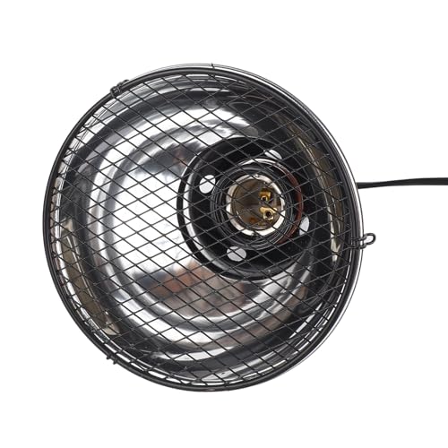 HEEPDD Keramische Reptilienlampenhalterung – Gleichmäßige Erwärmung, Einfache Installation und Reinigung, 220–250 V (EU-Stecker) von HEEPDD