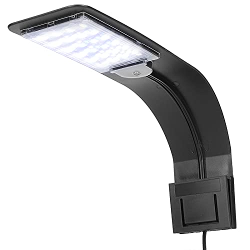 HEEPDD LED-Aquarium-Lichter, Aquarium-LED-Lampe Beleuchten Vollständig EU-Stecker 10W 220V Clip On für Wasserpflanze von HEEPDD