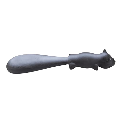HEEPDD Latex-Hundespielzeug, Tierisches, Quietschendes Welpenspielzeug für Drinnen und Draußen (Schwarz) von HEEPDD