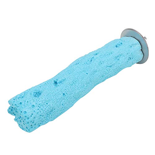 HEEPDD Papageien Barsch Stand Spielzeug, Mineral Mahlen Vogel Käfig Barsch Klauenschnabel Einreichen Stick für Kleine Vögel Papageien Gründung Finken Cockatiels Sachpschnitte Lovebirds (S) von HEEPDD
