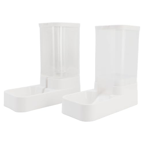 HEEPDD Pet Feeder und Waterer, Multifunktionelle Haustiernahrung und Wasserschale mit Anti -Slip -Basis Große Kapazität Haustiernahrung und Wasserspender für Innenhunde Katzen von HEEPDD