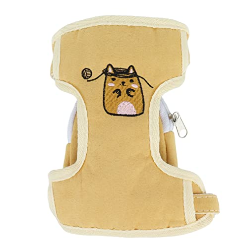 HEEPDD Pet Vest Belt, verstellbare 360-Grad-Schnalle, Katzengeschirr, Leine, atmungsaktiv, für Spaziergänge im Freien S von HEEPDD