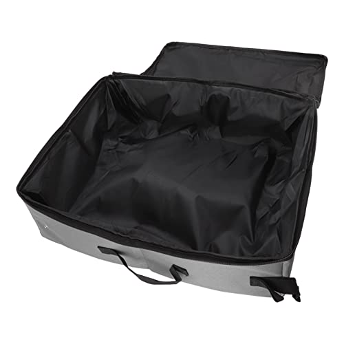 Reise-Katzentoilette, wasserdichte tragbare zusammenklappbare Katzentoilette für Katze Kitty 18,1 x 13,4 x 5,3 Zoll Reise-Katzentoilette, wasserdichte tragbare zusammenklappbare Katzentoilette für Katze Kitty 18,1 x 13,4 x 5,3 Zoll von HEEPDD