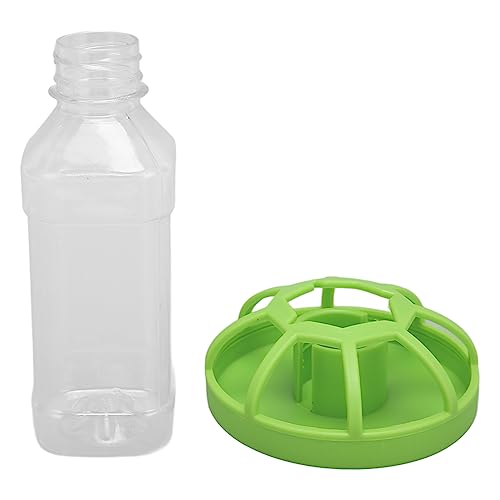 Reptilien-Wasserflasche, Abgerundete Kanten, Einfach zu Bedienen, Abnehmbarer Automatischer Reptilien-Futterspender aus PP, Geruchlos, Sauber für Schildkröten (Groß) von HEEPDD