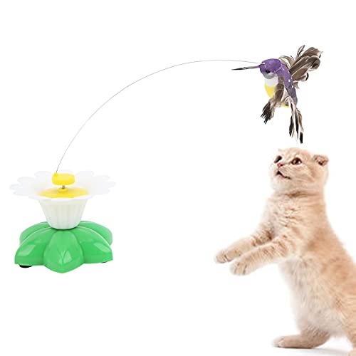 HEEPDD Rotierender Vogel Katzenspielzeug, Vogel Katzenspielzeug Lebensechtes Flattern Geräusch Elektrisch Fliegender Vogel Katzenspielzeug für Kätzchen Kleintiere HEEPDD Rotierender Vogel Katzenspielzeug, Vogel Katzenspielzeug Lebensechtes Flattern Geräusch Elektrisch Fliegender Vogel Katzenspielzeug für Kätzchen Kleintiere von HEEPDD