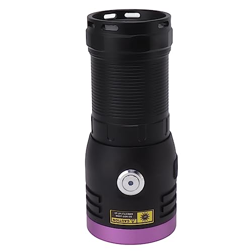 HEEPDD Schwarzlicht-Taschenlampe, 80 W, Wiederaufladbare 365-nm-LED mit Hoher Leistung für die Urinheilung von Haustieren von HEEPDD