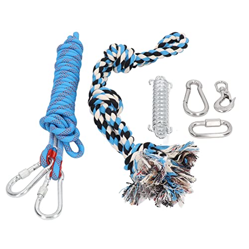 HEEPDD Spring Pole Hundespielzeug, rostfreies, Starkes Welpen-Seilspielzeug für Übungen im Freien von HEEPDD