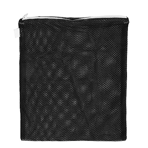 HEEPDD Teichfilter Aquarium Filterbeutel, Aquarium Filter Netzbeutel, Kleintiere Tiere Aquarium für Aquarium (15 * 20 Schwarze Netztasche) von HEEPDD