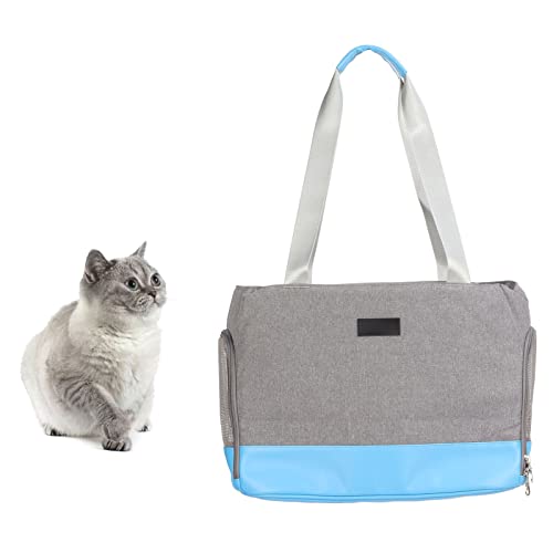Haustier-Umhängetasche aus PU-Leder, Wasserdicht, Atmungsaktiv, Bequem, Universell, für Katzen, Hunde, Kaninchen Haustier-Umhängetasche aus PU-Leder, Wasserdicht, Atmungsaktiv, Bequem, Universell, für Katzen, Hunde, Kaninchen von HEEPDD