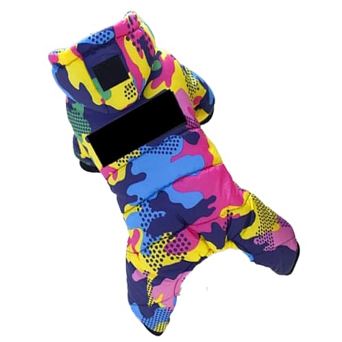 Hunde-Kapuzenpullover, Hundebekleidung, mit Beinen, Weich, Weich, Warm, Baumwolle, Hundezubehör (XL) von HEEPDD