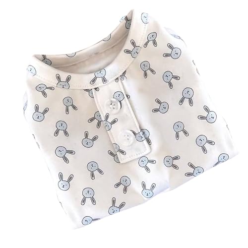 Hundeshirt, Hundebekleidung, Polyester, Weich, Niedliches Kaninchen-Design, Hundezubehör (L) von HEEPDD