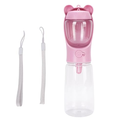 Hundwasserflasche mit Schüssel, Welpe Essentials Hundematerial Tragbare Haustierflasche Futterbehälter Walking Wanderweg (Große Größe (37,4 x 18,9 x 6,7 Zoll)) von HEEPDD