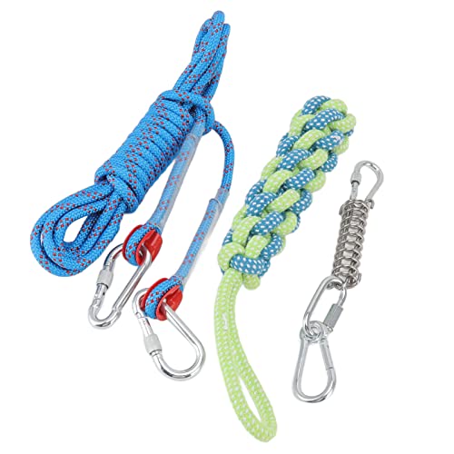 Interaktiver Federstab FüR Hunde, Bungee, Hundeseil, Edelstahl, Federrostschutz FüR das Spielen Im Freien Interaktiver Federstab FüR Hunde, Bungee, Hundeseil, Edelstahl, Federrostschutz FüR das Spielen Im Freien von HEEPDD