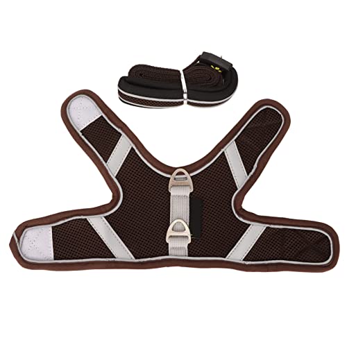 Katzengeschirr und Leine, Katzen-Mesh-Westengeschirr und Leine Walking Escape Proof Verstellbare reflektierende Katzen-Wanderjacken Step-in-Easy-Control-Katzenweste Einfach verstellbares weiches Netz Katzengeschirr und Leine, Katzen-Mesh-Westengeschirr und Leine Walking Escape Proof Verstellbare reflektierende Katzen-Wanderjacken Step-in-Easy-Control-Katzenweste Einfach verstellbares weiches Netz von HEEPDD
