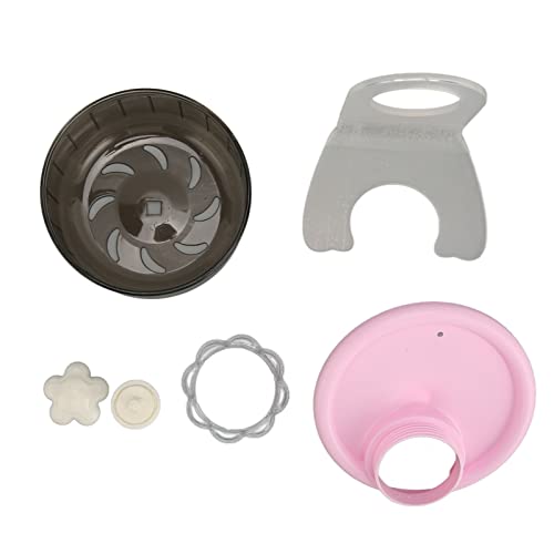 Kleintierspielzeug Spielzeug Abnehmbar Verhindern Sie Rutschen Kleintierspielzeug Hamster Laufrad für Kleine Haustierhalterungen von HEEPDD