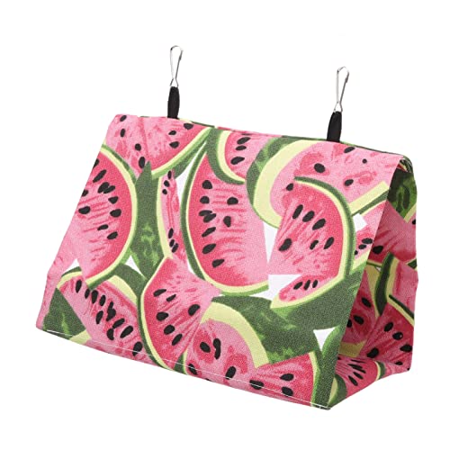 Komfortable Vogelhütte, Langlebig, Sicher, Leicht Zu Reinigen, Papageienhängematte für Vögel Zum Spielen (25 * 15 * 18 CM) von HEEPDD