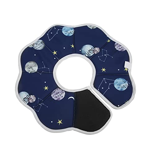 Konische Zulaufende Hundehalsband für Katze, Verhindern Sie Klett-Biss Leichtes, atmungsaktives weiches elisabethanisches Wundheilhalsband für Kätzchen (S Halsumfang 16-23cm Tiefe 10cm) von HEEPDD