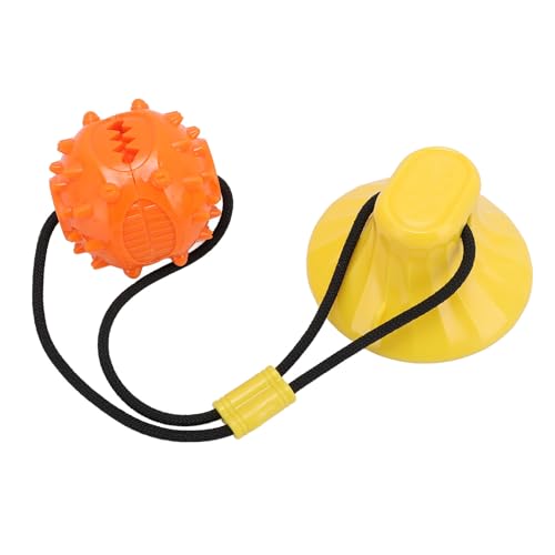 Langsamer Feeder-Ball für Hunde, Interaktiver Hunde-Leckerli-Spender, Spielzeugball, Welpen-Kaupuzzlespielzeug, Saugnapf, Schleppseil-Spielzeug für Hunde und Katzen Im Innen- und Langsamer Feeder-Ball für Hunde, Interaktiver Hunde-Leckerli-Spender, Spielzeugball, Welpen-Kaupuzzlespielzeug, Saugnapf, Schleppseil-Spielzeug für Hunde und Katzen Im Innen- und von HEEPDD