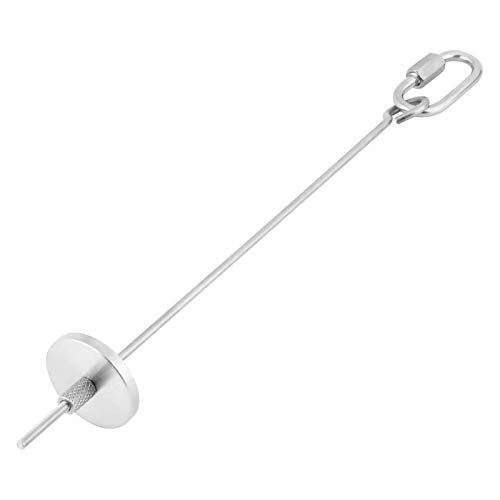 Papageien Spieß, Edelstahl Papagei Obst Gemüse Fleisch Lebensmittel Stick Halter Kleintier Vogel Stall Käfig Futtersuche Spielzeug Papageien Behandlung Werkzeug (L) von HEEPDD
