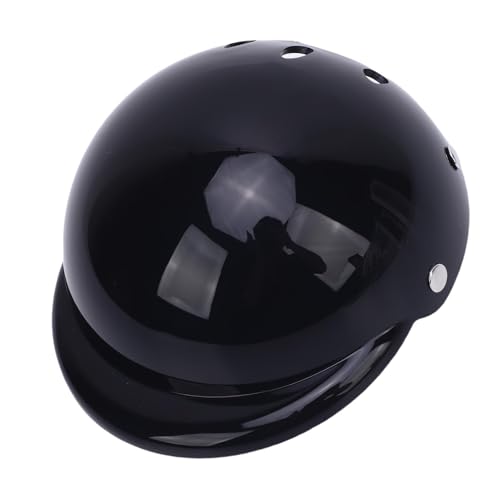 Pet Safety Helm, Belüftete Motorradradfahrradhelm für Kleine Hundekatzen mit Einstellbarem Kinngurt Passt an Trägern und Outdoor -Abenteuern (M) von HEEPDD