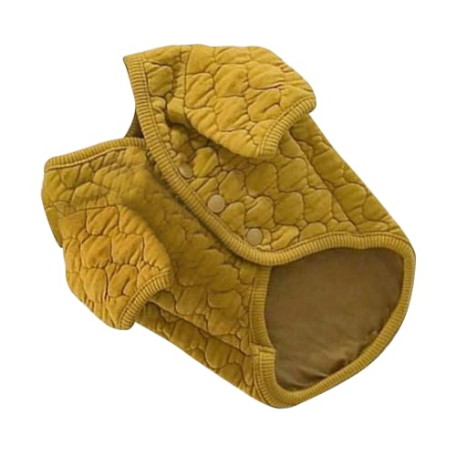 Verdicktes Polyester, Weich, Bequem, Knopfverschluss, Winter-Hundemantel, Kleidung, Hundekleidung, Polyester, Weich, Warm, Modisch, Hundezubehör (S) von HEEPDD