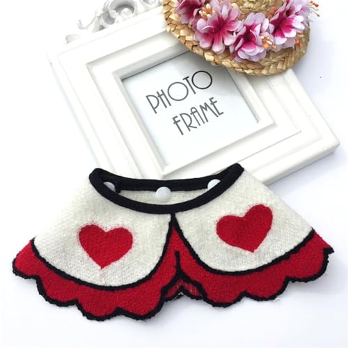 Verstellbarer Haustier Cute Heart Neckerchief Schal, Modisch und süß für Tägliche und Partykleidung (#11) von HEEPDD