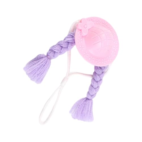 Bunter Miniaturhut mit Zöpfen für Nymphensittiche, Papageien, Kleintiere, Hamster, Party-Kostüm, Fotozubehör, Vogelhut für Nymphensittiche und Wellensittiche Bunter Miniaturhut mit Zöpfen für Nymphensittiche, Papageien, Kleintiere, Hamster, Party-Kostüm, Fotozubehör, Vogelhut für Nymphensittiche und Wellensittiche von HEEZOU
