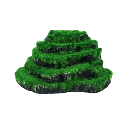 HEEZOU Terrassenhügel Ornamente Harze Die Natürliche Aquarienszene Erstellen von HEEZOU