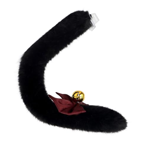 Katzen Verkleiden Outfits Mit Katzen Ohren Stirnband Furry Tail Halloween Katzen Kostümzubehör Für Girl Christmas Cosplay von HEEZOU