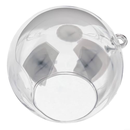 Schickes Terrarium mit Glaskugel zum Aufhängen, für Schaufenster und Heimdekoration (12 cm) von HEIBTENY