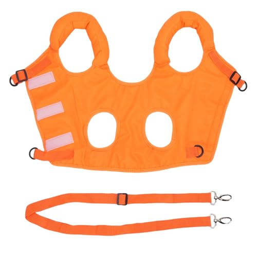 HELEVIA Hundeaufzugsgurt, Multifunktion Tragbare Gepolsterte Haustierstütze Lift -Sling -Träger, Hundeaufzug, für die Fahrt Im Freien (M) von HELEVIA