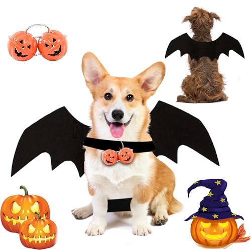 Halloween Haustier Wings,Katze Bat Wings Kostüm,Haustier Fledermausflügel,Katzen Klamotten Fledermaus,Hundekostüm Bat Wings,für Haustiere Hunde und Katzen, Halloween Party Schmücken. Halloween Haustier Wings,Katze Bat Wings Kostüm,Haustier Fledermausflügel,Katzen Klamotten Fledermaus,Hundekostüm Bat Wings,für Haustiere Hunde und Katzen, Halloween Party Schmücken. von HELOVGE