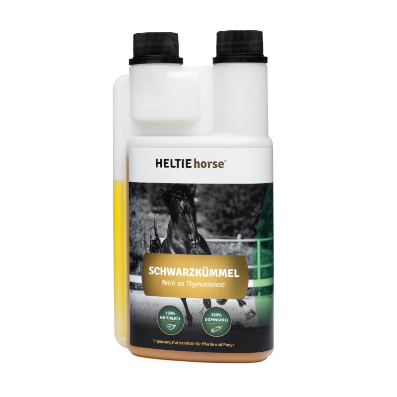 Heltie horse® Schwarzkümmel 500ml Unterstützt Regeneration & Gesundheit von HELTIE horse®