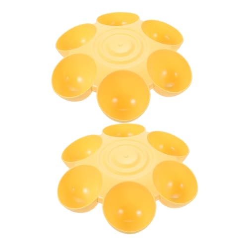 2 Stück Katzenfressnapf Blumenform Multifunktionale Futternäpfe für Futter und Wasser Rutschfestes Design für Kleine Haustiere Blättrige Form 2 Stück Katzenfressnapf Blumenform Multifunktionale Futternäpfe für Futter und Wasser Rutschfestes Design für Kleine Haustiere Blättrige Form von HEMOTON