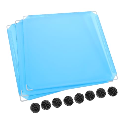3 Stück Teiliges Katzentoiletten Spritzschutz Litter Box Wand Schutz Stabiler Katzentoiletten Enclosure für Langlebig Reinigen von HEMOTON