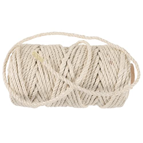 HEMOTON 1 Rolle Hanfseilseilseil Jute kratzen mit Ersatzseil für Katzenkratzer Ersatz des Kratzbaumseils Robustes Kratzseil für Katzen Katzenzubehör Sisalseil Beige HEMOTON 1 Rolle Hanfseilseilseil Jute kratzen mit Ersatzseil für Katzenkratzer Ersatz des Kratzbaumseils Robustes Kratzseil für Katzen Katzenzubehör Sisalseil Beige von HEMOTON