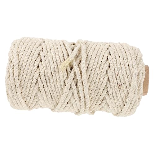 HEMOTON 1 Rolle Hanfseilseilseil Katzenspielzeugmaterial Zum Selbermachen Seil Für Den Täglichen Gebrauch Kratzen Katzenkratzer Multifunktionsseil Kratzbaum Weiß Sisalseil HEMOTON 1 Rolle Hanfseilseilseil Katzenspielzeugmaterial Zum Selbermachen Seil Für Den Täglichen Gebrauch Kratzen Katzenkratzer Multifunktionsseil Kratzbaum Weiß Sisalseil von HEMOTON