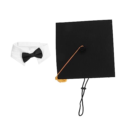 HEMOTON 1 Satz Hut Für Tierärzte Hund Brauch Abschlusshunde-Outfit Hundekleid Hunde-abschlusskostüm Hundeabschlusskappe Und Kleidblau Hundekostüme Hundeanzug Haustier Black Polyester HEMOTON 1 Satz Hut Für Tierärzte Hund Brauch Abschlusshunde-Outfit Hundekleid Hunde-abschlusskostüm Hundeabschlusskappe Und Kleidblau Hundekostüme Hundeanzug Haustier Black Polyester von HEMOTON