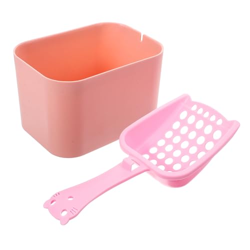 HEMOTON 1 Satz Katzenstreu-Schaufel-Set Körperpflege Scoop Katzenklo Reinigungswerkzeug Set Katzentoilette Zubehör Katzensandschaufel Schaufel für Haustierstreu Müllschaufel Plastik Rosa HEMOTON 1 Satz Katzenstreu-Schaufel-Set Körperpflege Scoop Katzenklo Reinigungswerkzeug Set Katzentoilette Zubehör Katzensandschaufel Schaufel für Haustierstreu Müllschaufel Plastik Rosa von HEMOTON