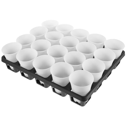HEMOTON 1 Satz Organizer-Korb für Fleischbecken Tropfschlauch Kindergartentopf Topflappen pflanzenschalen pflanzenkorb hydroponischer Zuchttopf Pflanzkübel für den Kindergarten Plastik von HEMOTON
