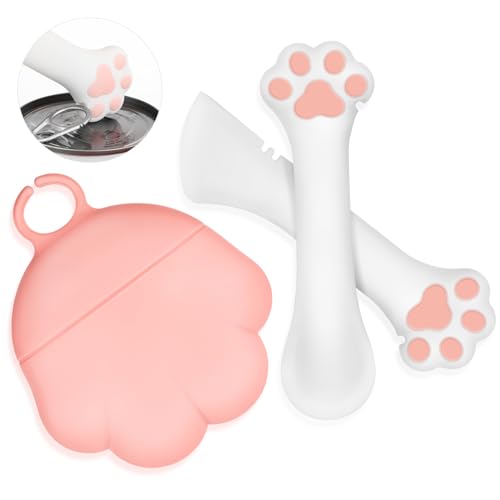 HEMOTON 1 Satz Pet Futterwerkzeug Teiliges mit Dosenöffner Futterlöffel und Deckel für Katzen und Hundefutterdosen Multifunktionales Futterzubehör Leicht und Langlebig HEMOTON 1 Satz Pet Futterwerkzeug Teiliges mit Dosenöffner Futterlöffel und Deckel für Katzen und Hundefutterdosen Multifunktionales Futterzubehör Leicht und Langlebig von HEMOTON